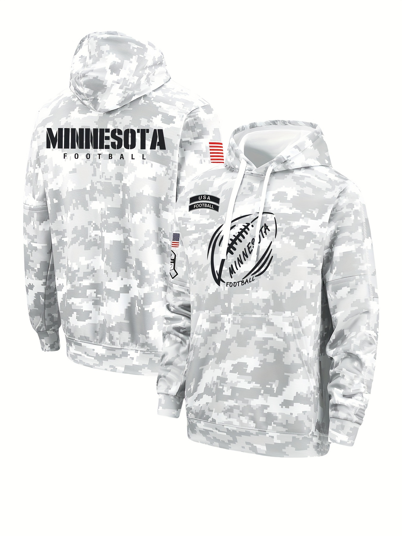 Men 2025 Minnesota Vikings NFL hoodie
